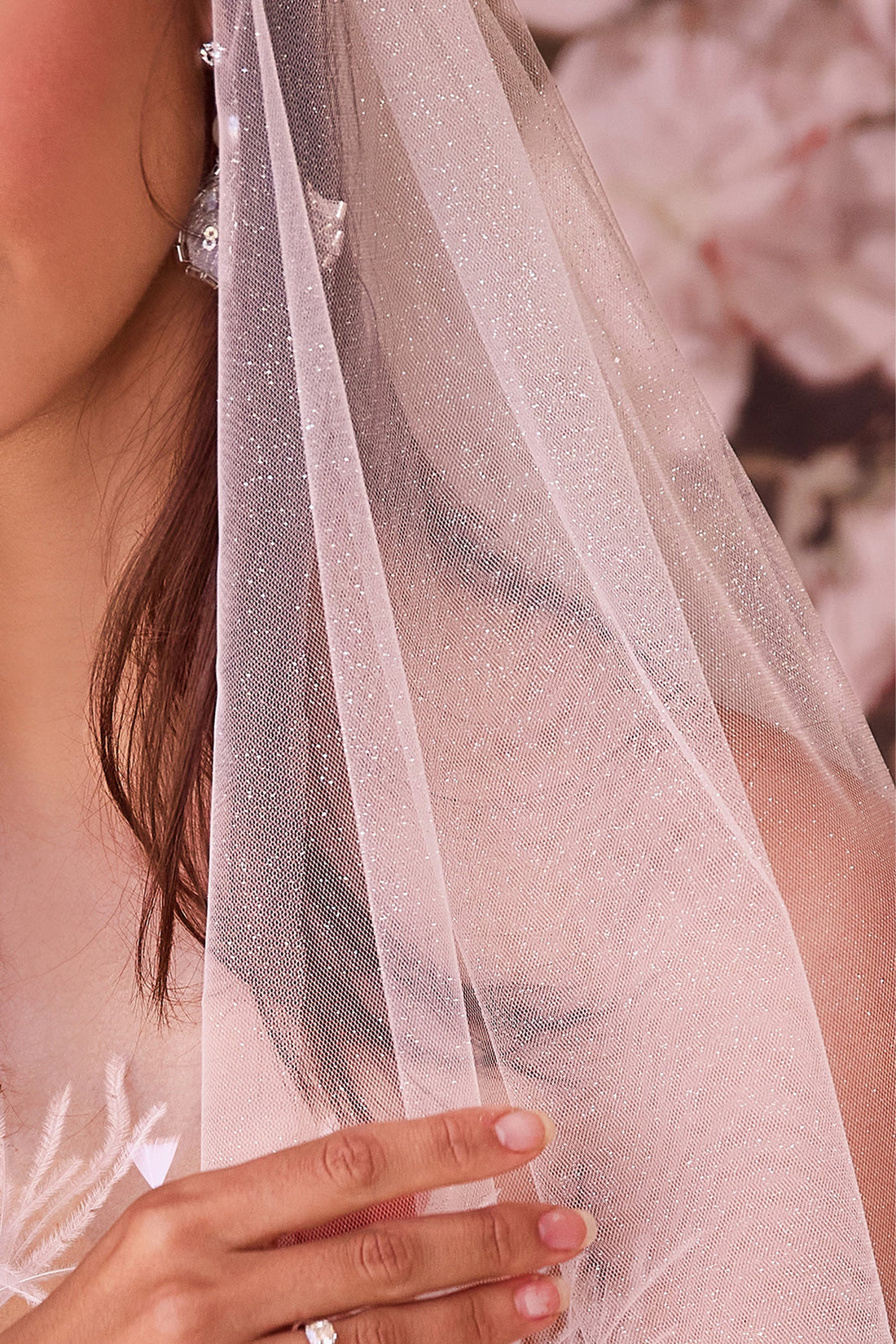 Sparkle Cathedral Veil by Ladivine V009